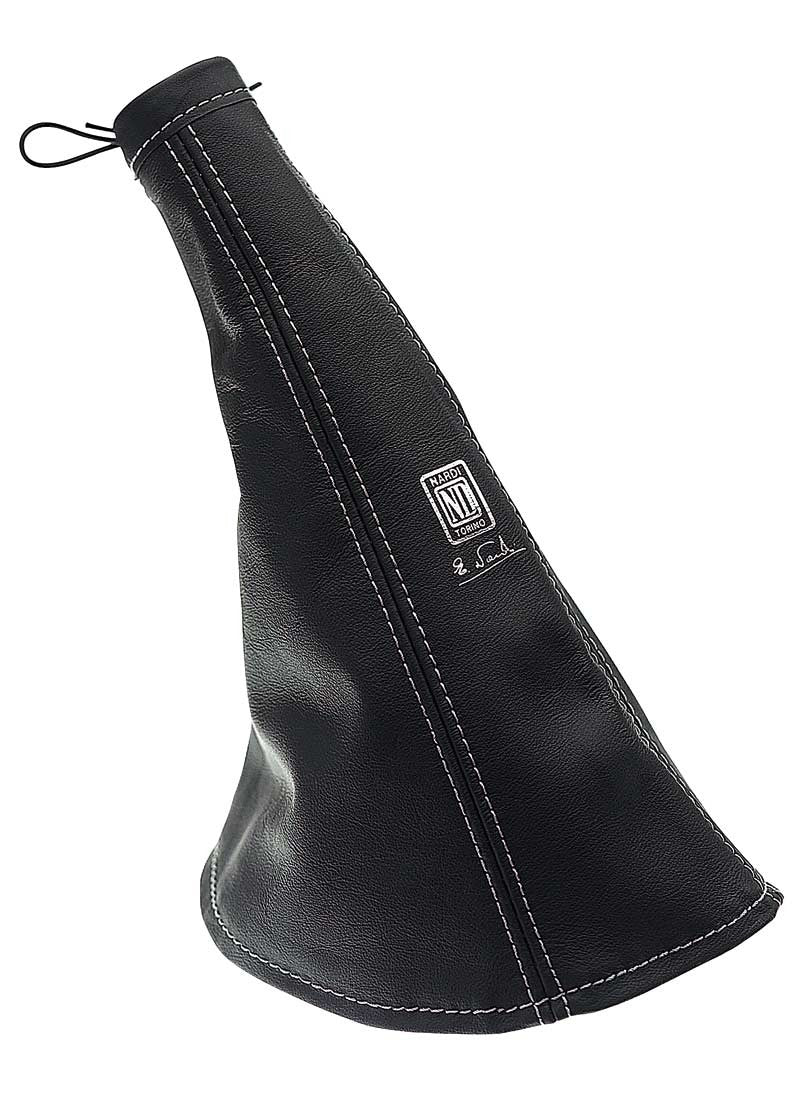 Nardi Handbrake Gaiter in Black Leather