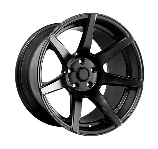 7Twenty Style55 18x9.5" 5x114.3 ET15, Satin Black