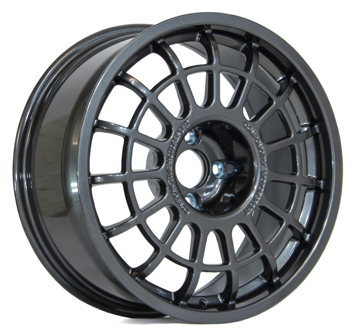Compomotive TH2 1882 18x8" 4x108 ET35, Metallic Grey (Ford Focus/Sierra - 63.5 mm)