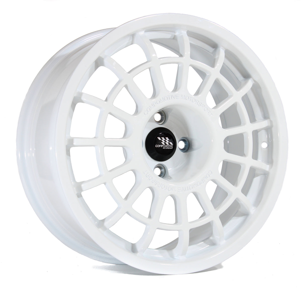Compomotive TH2 1882 18x8" 4x108 ET15, White (Ford Escort Cosworth - 63.5 mm)