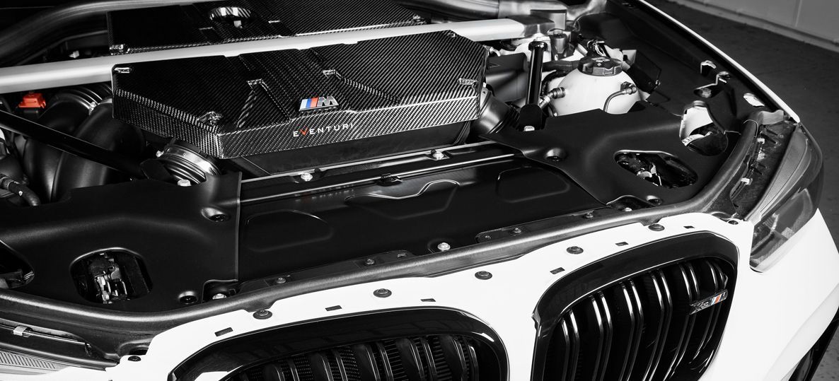 Kit aspirazione diretta in carbonio Eventuri  BMW Serie X F97 X3M / F98 X4M - LCI e Pre-LCI