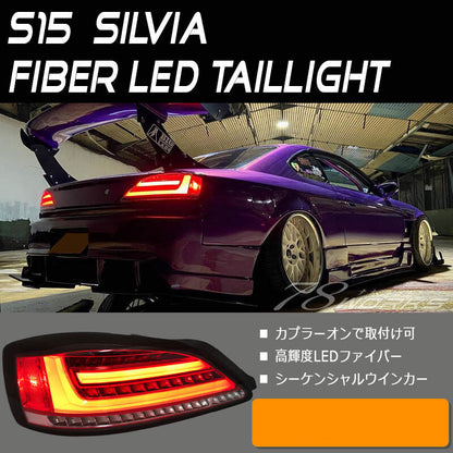 COPPIA FARI FANALI a LED 78Works per Nissan Silvia S15 - Sequenziali