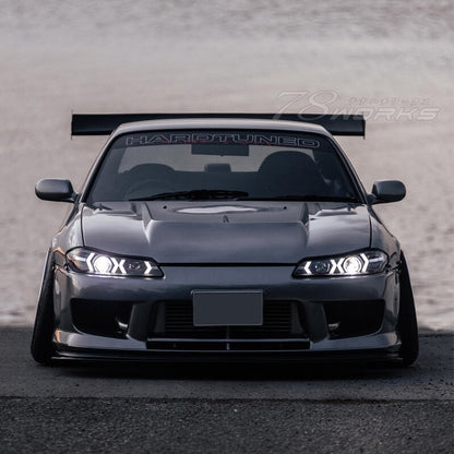 COPPIA FARI FANALI ANTERIORI ANGEL EYES NISSAN SILVIA S15 200SX Navan 78Works