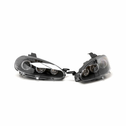 Fari anteriori Navan per Mazda MX-5 NBFL (01-05) - Neri
