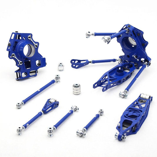 KIT COMPLETO BRACCI fuso a snodo posteriore Wisefab BMW Serie 3 E90, E91, E92, E93 E M3 BMW 1 Series E81, E82, E87, E88