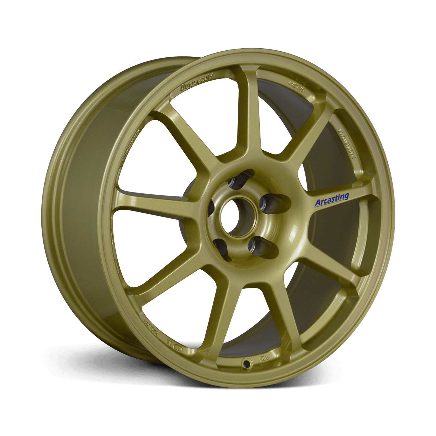 Evo Corse Z.A.R. 18x8" 5x114.3 ET28, Gold (Mitsubishi / Toyota)