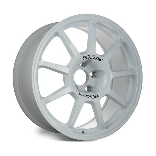 Evo Corse Z.A.R. 18x8" 5x114.3 ET28, White (Mitsubishi / Toyota)