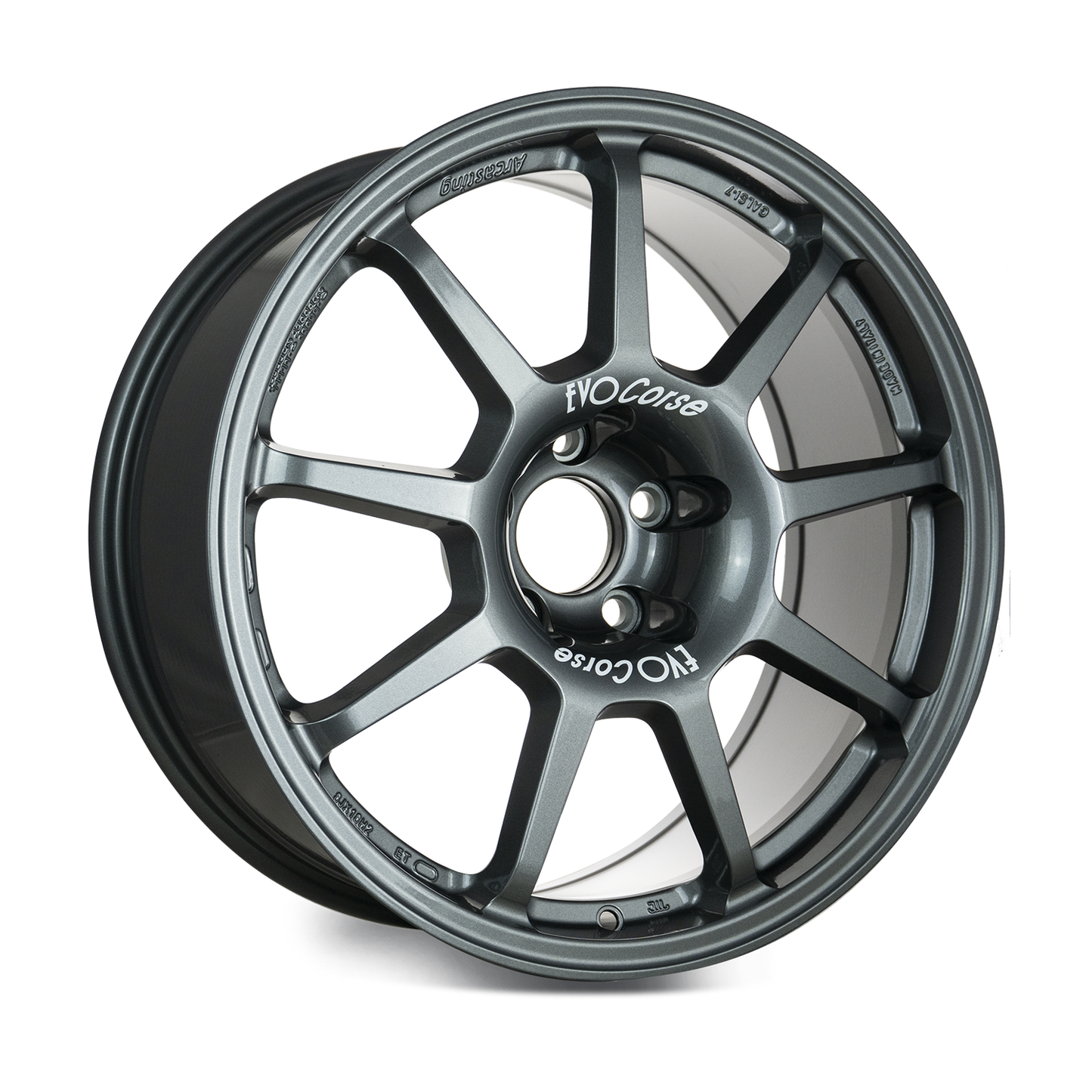 Evo Corse Z.A.R. 18x8" 5x114.3 ET28, Anthracite (Mitsubishi / Toyota)